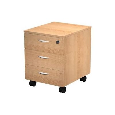 Ladeblok Viking Basic Bruin 3 Lades Afsluitbaar Melamine Beuken Ladeblok Viking Basic Bruin 3 Lades Afsluitbaar Melamine Beuken
