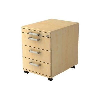 hjh OFFICE PRO SIGNA AC30 - Hout en staal 3 Laden Rollcontainer hjh OFFICE PRO SIGNA AC30 - Hout en staal 3 Laden Rollcontainer