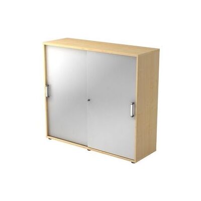hjh OFFICE PRO BETA 1753S - Beuken/Silverkleurige schuifdeurkast hjh OFFICE PRO BETA 1753S - Beuken/Silverkleurige schuifdeurkast