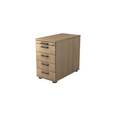 hjh OFFICE PRO SIGNA SC50 Opbergkast - Eiken 4-ladige kantoormeubel hjh OFFICE PRO SIGNA SC50 Opbergkast - Eiken 4-ladige kantoormeubel