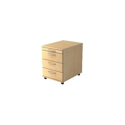 hjh OFFICE PRO BARI 1606 BO - Esdoorn 3-Lade Rollcontainer hjh OFFICE PRO BARI 1606 BO - Esdoorn 3-Lade Rollcontainer