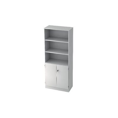 hjh OFFICE PRO SIGNA K 6770 SG - Wit verstelbare opbergkast - Kantoormeubilair hjh OFFICE PRO SIGNA K 6770 SG - Wit verstelbare opbergkast - Kantoormeubilair