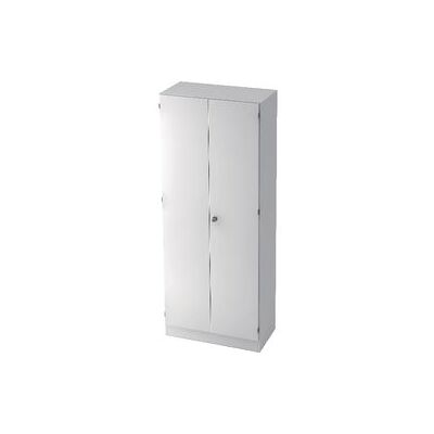 Hammerbacher Witte Opbergkast - 4 Planken - Kantoormeubilair Hammerbacher Witte Opbergkast - 4 Planken - Kantoormeubilair