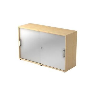 hjh OFFICE PRO BETA 1752S - Esdoorn/Zilver 2 schuifdeurkast - Kantoormeubels hjh OFFICE PRO BETA 1752S - Esdoorn/Zilver 2 schuifdeurkast - Kantoormeubels