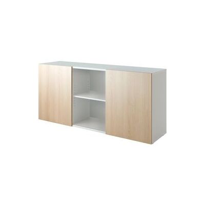 HAMMERBACHER Wit/Eiken 160x42x74.8cm Dressoir HAMMERBACHER Wit/Eiken 160x42x74.8cm Dressoir