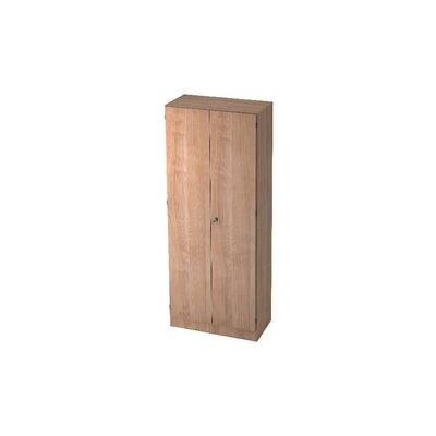 HAMMERBACHER Nussbaum Archiefkast - 4 Planken - 80x42x200cm HAMMERBACHER Nussbaum Archiefkast - 4 Planken - 80x42x200cm