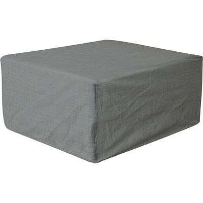 Eurotrail waterdichte beschermhoes voetenbank/salontafel, cantonic 100x100x50 cm, grijs Eurotrail waterdichte beschermhoes voetenbank/salontafel, cantonic 100x100x50 cm, grijs