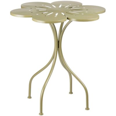Mica Decorations fleuri bistrotafel - h73 x ø70 cm - ijzer - groen Mica Decorations fleuri bistrotafel - h73 x ø70 cm - ijzer - groen