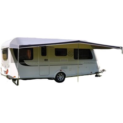 Eurotrail combi-luifel 385 x 240 cm polyester grijs Eurotrail combi-luifel 385 x 240 cm polyester grijs