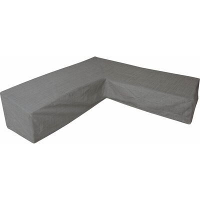Eurotrail waterdichte hoes voor l vormige loungeset, hoekbank, cantonic 270x270cm, grijs Eurotrail waterdichte hoes voor l vormige loungeset, hoekbank, cantonic 270x270cm, grijs