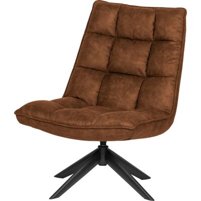 WOOOD Jouke Fauteuil - Bruin - Organische Stijl WOOOD Jouke Fauteuil - Bruin - Organische Stijl