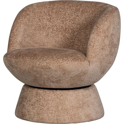 WOOOD Shuffle draaistoel - Sessel - Beige rond WOOOD Shuffle draaistoel - Sessel - Beige rond