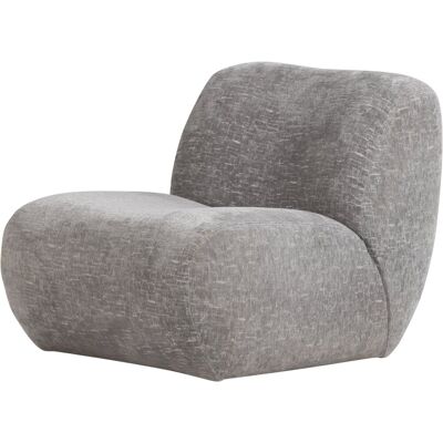 WOOOD nomu fauteuil craquelé - velvet - lichtblauw - 74x76x92 WOOOD nomu fauteuil craquelé - velvet - lichtblauw - 74x76x92