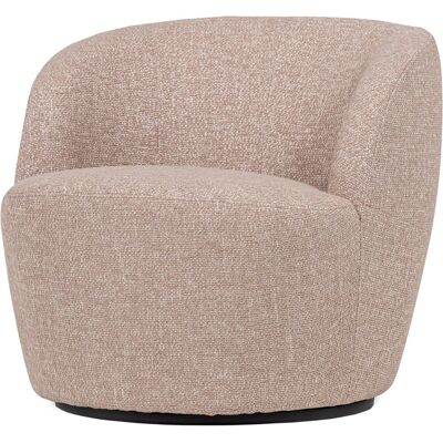 WOOOD serra draaifauteuil - melange stof - naturel - 68x70x77 WOOOD serra draaifauteuil - melange stof - naturel - 68x70x77