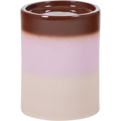 WOOOD ollo bijzettafel ø 35 cm - keramiek - roze/bruin - 44x35x35 WOOOD ollo bijzettafel ø 35 cm - keramiek - roze/bruin - 44x35x35