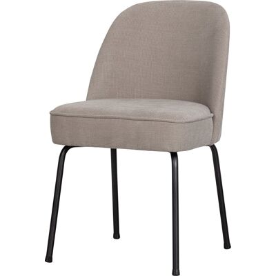 WOOOD vogue eetkamerstoel - geweven stof - zand - 82,5x50x57 WOOOD vogue eetkamerstoel - geweven stof - zand - 82,5x50x57