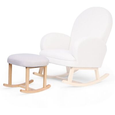 Childhome voetensteun voor schommelstoel - linnen - beige - comfort & stijlvolle afwerking Childhome voetensteun voor schommelstoel - linnen - beige - comfort & stijlvolle afwerking