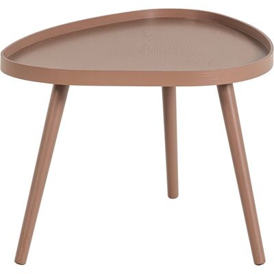 WOOOD mae bijzettafel organisch - hout - oudroze - 40x61x50 WOOOD mae bijzettafel organisch - hout - oudroze - 40x61x50