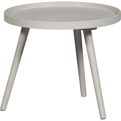 WOOOD mesa bijzettafel m - hout - zand - 45 cm x ø45 WOOOD mesa bijzettafel m - hout - zand - 45 cm x ø45