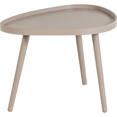 WOOOD mae bijzettafel organisch - hout - zand - 40x61x50 WOOOD mae bijzettafel organisch - hout - zand - 40x61x50