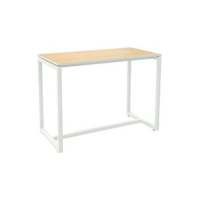 PAPERFLOW Zit/sta bureau 150x75cm Wit Staal PAPERFLOW Zit/sta bureau 150x75cm Wit Staal