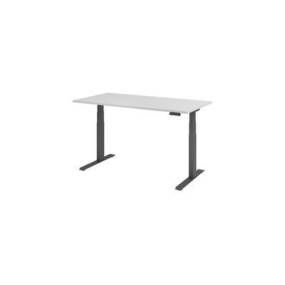 Verstelbare bureaublad HAMMERBACHER XDKB16 - grijs - 160x80 cm Verstelbare bureaublad HAMMERBACHER XDKB16 - grijs - 160x80 cm