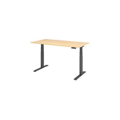 Hammerbacher Zit/Sta Bureau - Elektrisch in hoogte verstelbaar - Beuk - 160x80 cm Hammerbacher Zit/Sta Bureau - Elektrisch in hoogte verstelbaar - Beuk - 160x80 cm