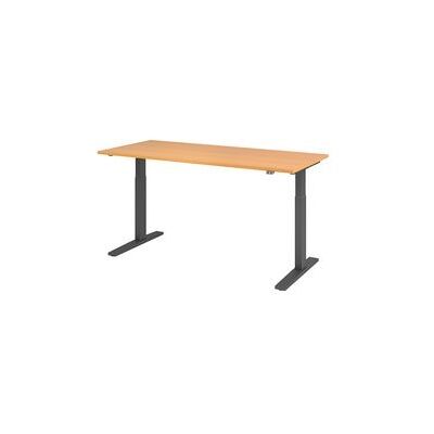 Hammerbacher Elektrisch Verstelbaar Bureau - Rechthoek, C-poot - Ergonomische Werkplek Hammerbacher Elektrisch Verstelbaar Bureau - Rechthoek, C-poot - Ergonomische Werkplek