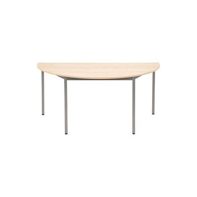 Sodematub FT168DERO-6515 - zilver - beuk - half-round desk Sodematub FT168DERO-6515 - zilver - beuk - half-round desk