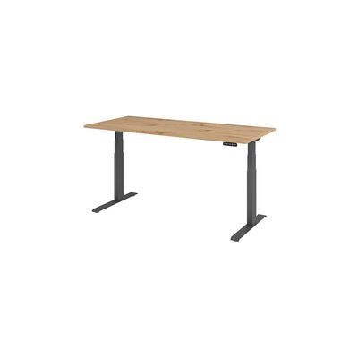 hjh OFFICE PRO XDKB 19 G Elektrisch verstelbare Bureau - Eik hjh OFFICE PRO XDKB 19 G Elektrisch verstelbare Bureau - Eik