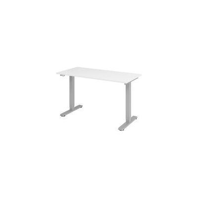 Hammerbacher Elektrisch Zit-Sta Bureau - Wit, 140x67 cm Hammerbacher Elektrisch Zit-Sta Bureau - Wit, 140x67 cm