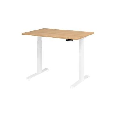 Hammerbacher Elektrisch Verstelbare Bureaublad - Wit, 120x80 cm Hammerbacher Elektrisch Verstelbare Bureaublad - Wit, 120x80 cm