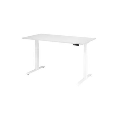 HAMMERBACHER Elektrisch verstelbaar bureau - Wit, 160x80cm HAMMERBACHER Elektrisch verstelbaar bureau - Wit, 160x80cm