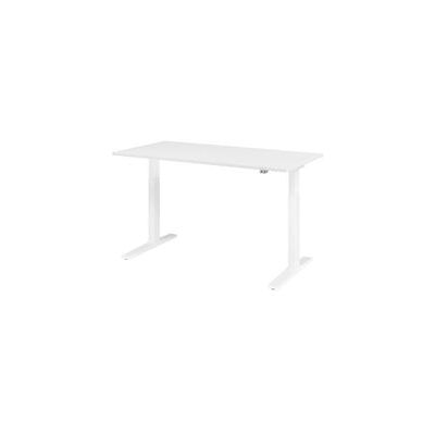 Witte elektrische verstelbare bureau HAMMERBACHER Witte elektrische verstelbare bureau HAMMERBACHER