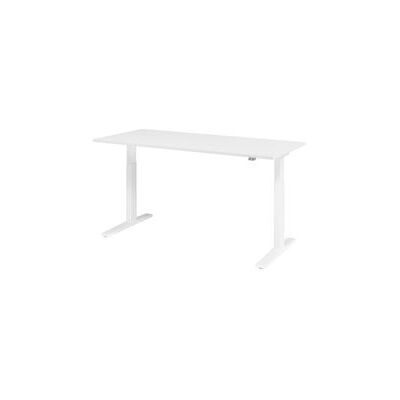 Hammerbacher Verstelbaar Bureau - Wit 180x80 - Elektrisch Hammerbacher Verstelbaar Bureau - Wit 180x80 - Elektrisch