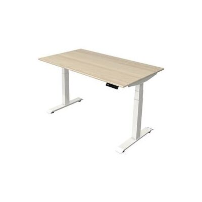 Kerkmann Move 4 Elektrisch Verstelbaar Zit/Sta Bureau - Wit, Beuk, 140x80 cm Kerkmann Move 4 Elektrisch Verstelbaar Zit/Sta Bureau - Wit, Beuk, 140x80 cm