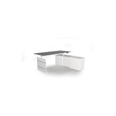 Kerkmann Move 3 hoogteverstelbare bureau - Graphiet/Wit Kerkmann Move 3 hoogteverstelbare bureau - Graphiet/Wit