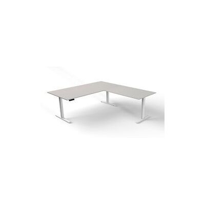 Kerkmann Move 3 Elektrisch Zit-Sta Bureau - L-vorm, Wit Kerkmann Move 3 Elektrisch Zit-Sta Bureau - L-vorm, Wit