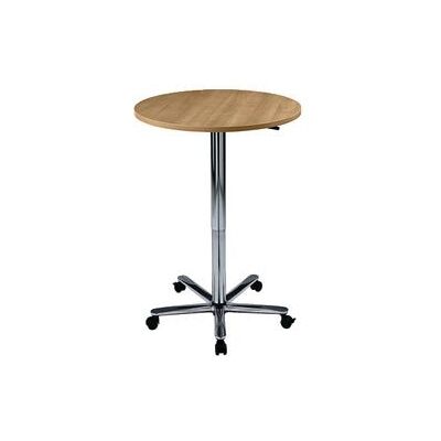 Hammerbacher Verstelbare Zit/Sta Tisch - Beuk - 80x80x72-114 cm Hammerbacher Verstelbare Zit/Sta Tisch - Beuk - 80x80x72-114 cm