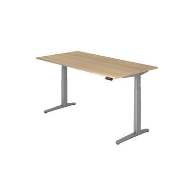 Hammerbacher Elektrisch Zit-Sta Bureau - Eiken, 200x100cm Hammerbacher Elektrisch Zit-Sta Bureau - Eiken, 200x100cm