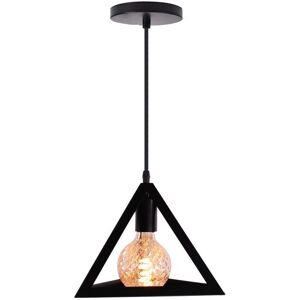 Homestyle Pro mk007-b industriële pyramide hanglamp 25x22 cm zwart/metaal Homestyle Pro mk007-b industriële pyramide hanglamp 25x22 cm zwart/metaal