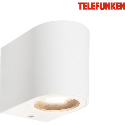 Telefunken - led wandlamp - 322906tf - ip44 - verwisselbare lamp - 8 x 7 x 9 cm - wit Telefunken - led wandlamp - 322906tf - ip44 - verwisselbare lamp - 8 x 7 x 9 cm - wit
