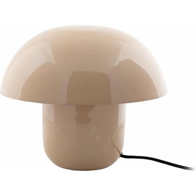 Leitmotiv tafellamp fat mushroom - bruin - 29x29x25cm - scandinavisch Leitmotiv tafellamp fat mushroom - bruin - 29x29x25cm - scandinavisch