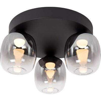 Lucide Tamino Zwarte Plafondlamp - Modern LED Lucide Tamino Zwarte Plafondlamp - Modern LED