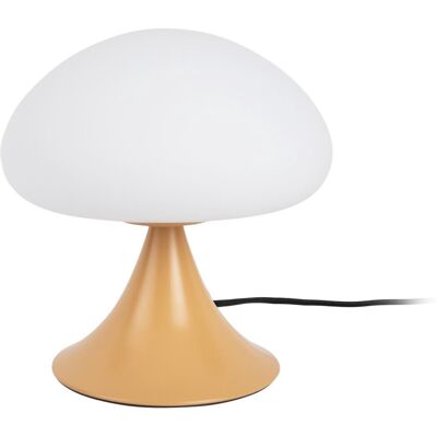 Leitmotiv tafellamp hongo - okergeel - ø20cm - scandinavisch Leitmotiv tafellamp hongo - okergeel - ø20cm - scandinavisch