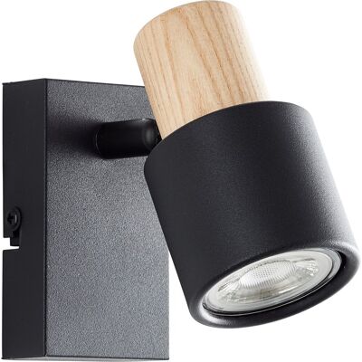 Brilliant Pini 10145/76 Wandlamp - GU10, Houten afwerking Brilliant Pini 10145/76 Wandlamp - GU10, Houten afwerking