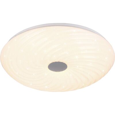 TRIO Reality R67693800 Plafondlamp Wit - Sterrenhemel LED 22W 2600lm TRIO Reality R67693800 Plafondlamp Wit - Sterrenhemel LED 22W 2600lm