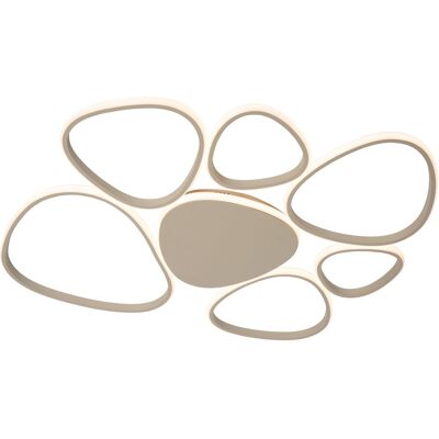 Lucide SAMLING Taupe LED Plafondlamp - Plafondlamp Lucide SAMLING Taupe LED Plafondlamp - Plafondlamp