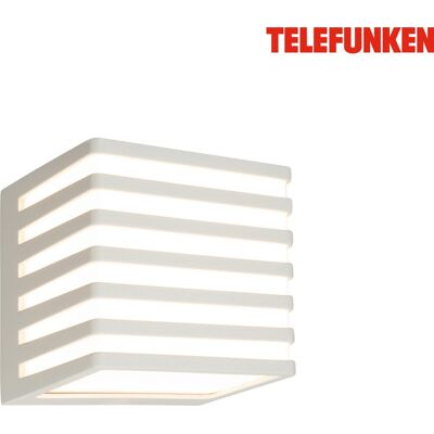 Telefunken - led wandlamp - 321904tf - ip54 - opgaand en neergaand licht - warm wit licht - 10 watt - 11 x 11 x 11 cm - lichtgrijs Telefunken - led wandlamp - 321904tf - ip54 - opgaand en neergaand licht - warm wit licht - 10 watt - 11 x 11 x 11 cm - lichtgrijs
