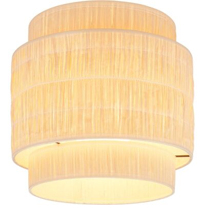 Briloner Natuurlijke Boho Plafondlamp - Papper, E27, Ø30cm Briloner Natuurlijke Boho Plafondlamp - Papper, E27, Ø30cm